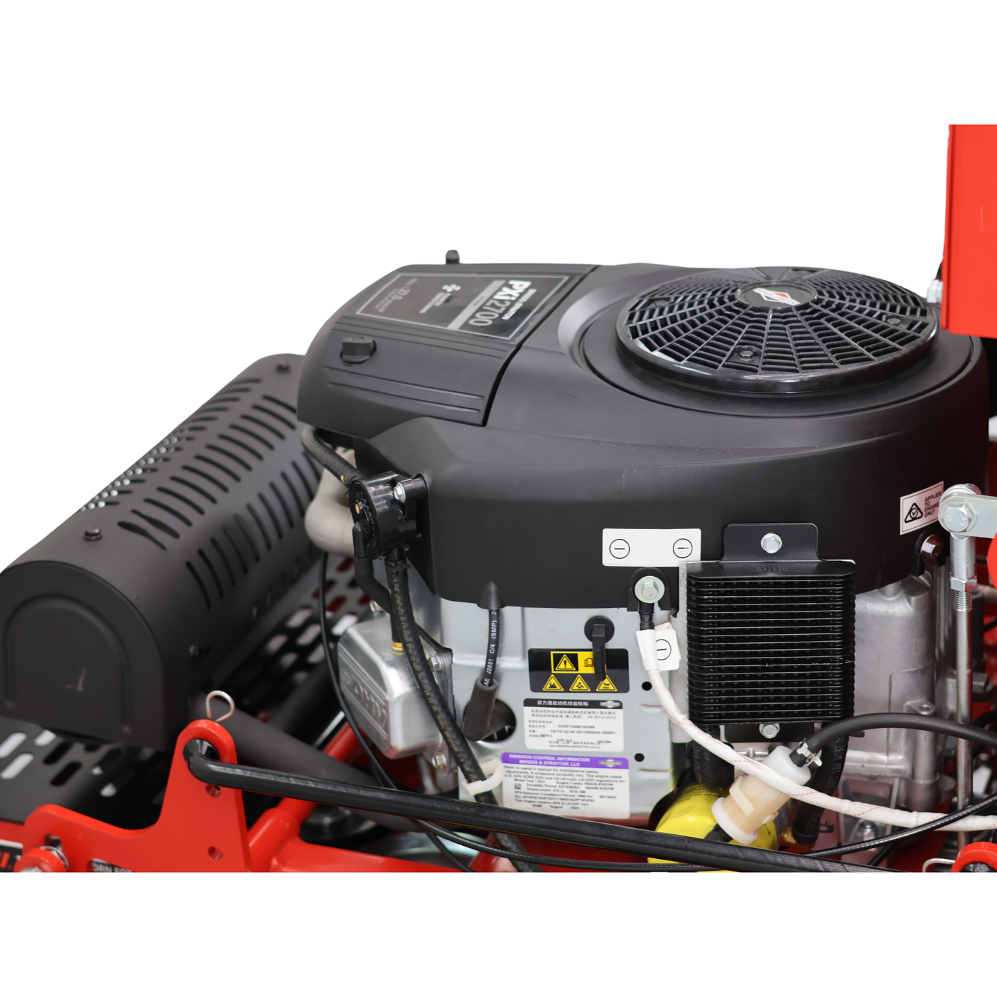 Tondeuse autoportée LEZARD S107 conducteur debout 27cv Briggs&Stratton 810cc 107cm Stand On