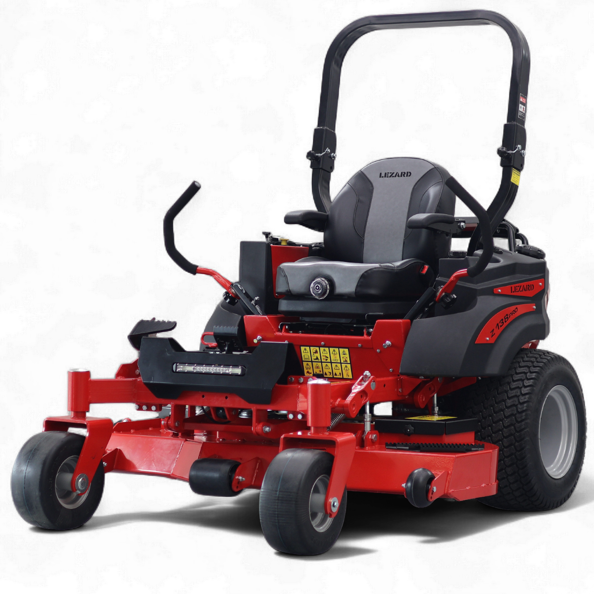Tracteur tondeuse à rayon de braquage zéro LEZARD Z138PRO 35CV 138 cm zero turn