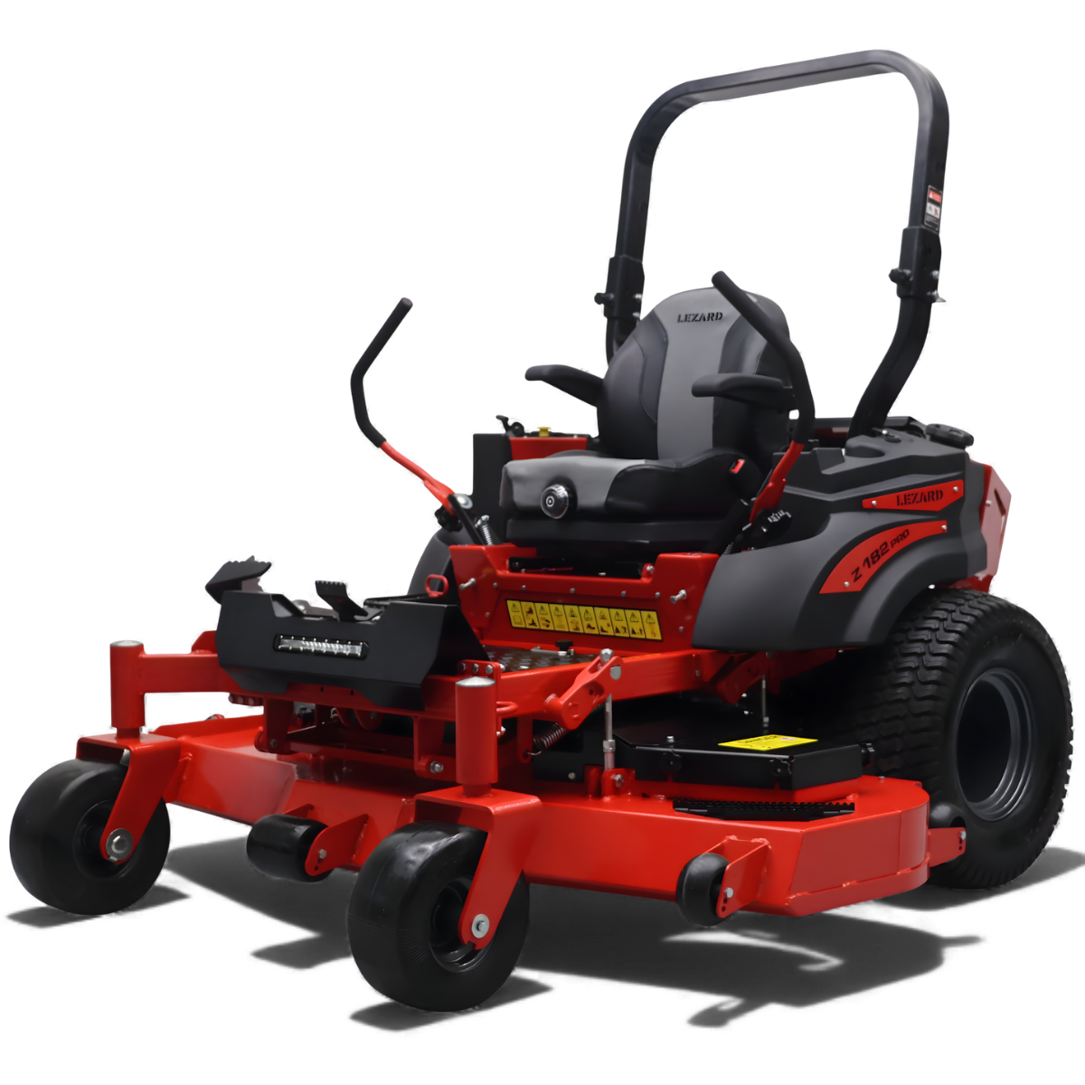 Tracteur tondeuse à rayon de braquage zéro LEZARD Z182PRO 35CV 182 cm zero turn