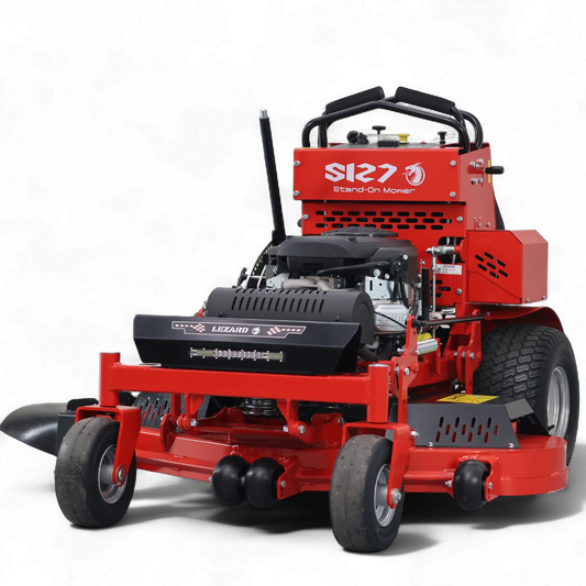 Tondeuse autoportée LEZARD S127 Briggs&Stratton 27CV 810cc 127cm conducteur debout Stand On