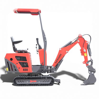 LEZARD K08 minipelle 800kg diesel monocylindre