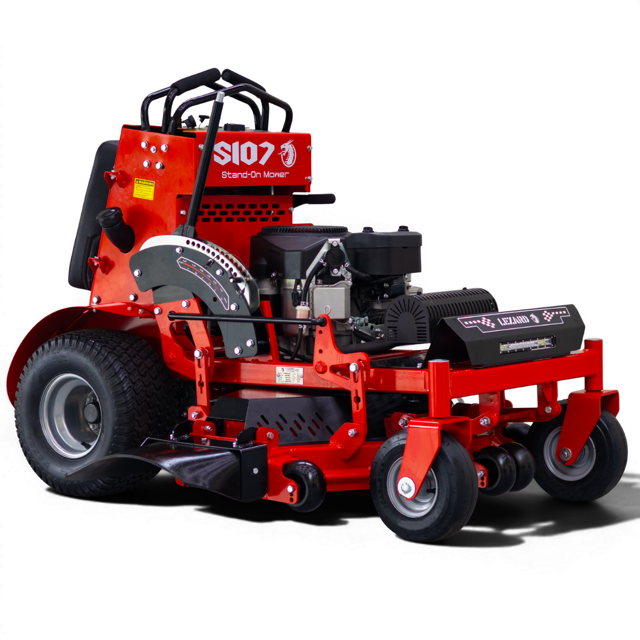 Tondeuse autoportée LEZARD S107 conducteur debout 24CV 107cm Stand On