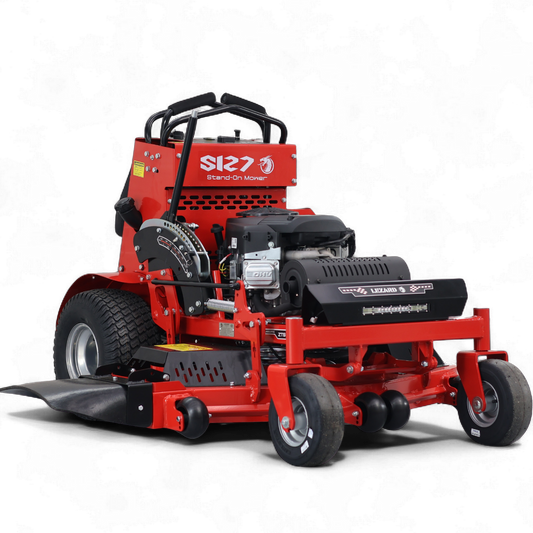Tondeuse autoportée LEZARD S127 Briggs&Stratton 27CV 810cc 127cm conducteur debout Stand On