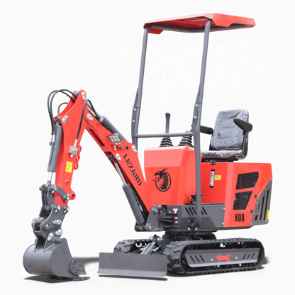 LEZARD K08 minipelle 800kg diesel monocylindre