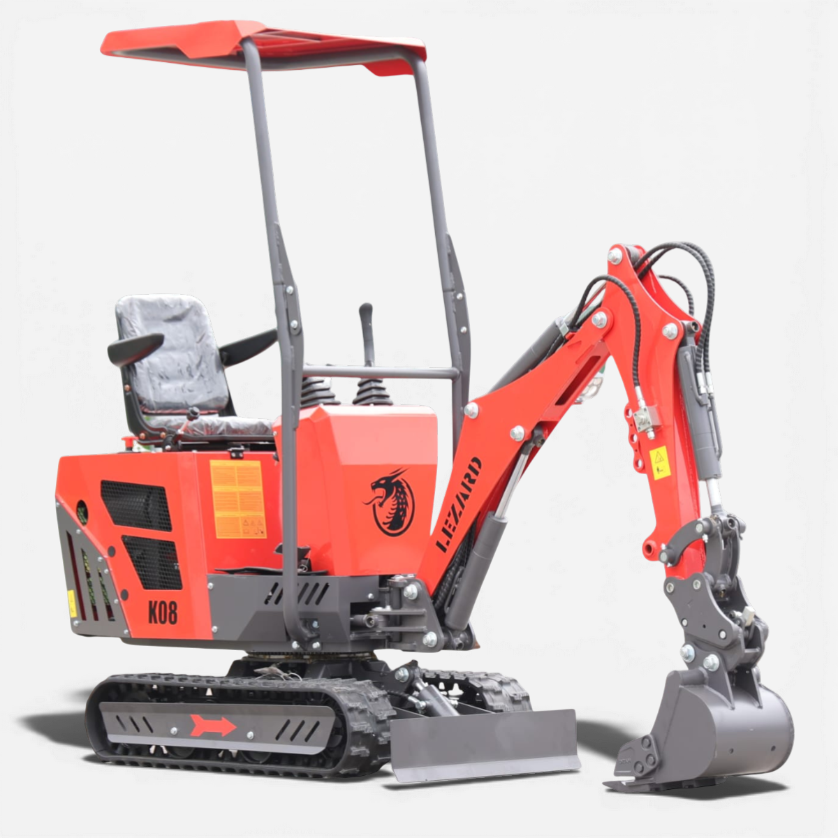 LEZARD K08 minipelle 800kg diesel monocylindre