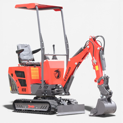 LEZARD K08 minipelle 800kg diesel monocylindre